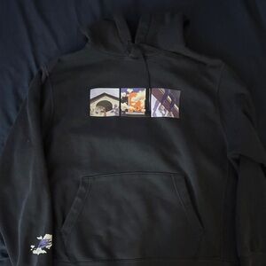 Nike Black Graphic Crewneck Sweater
